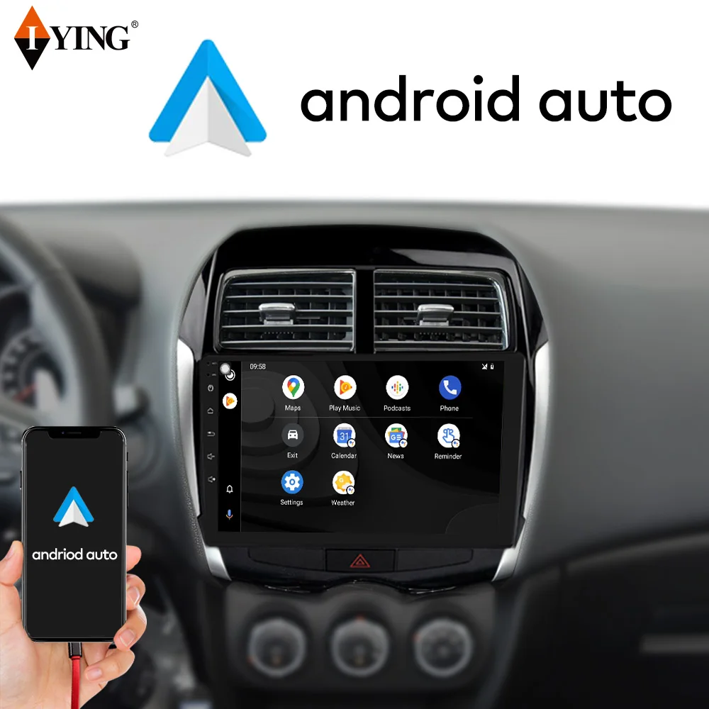 Автомобильная магнитола на Android с GPS для Citroen C4 Aircross 2012 2017 Carplay мультимедиа Wi Fi 4G