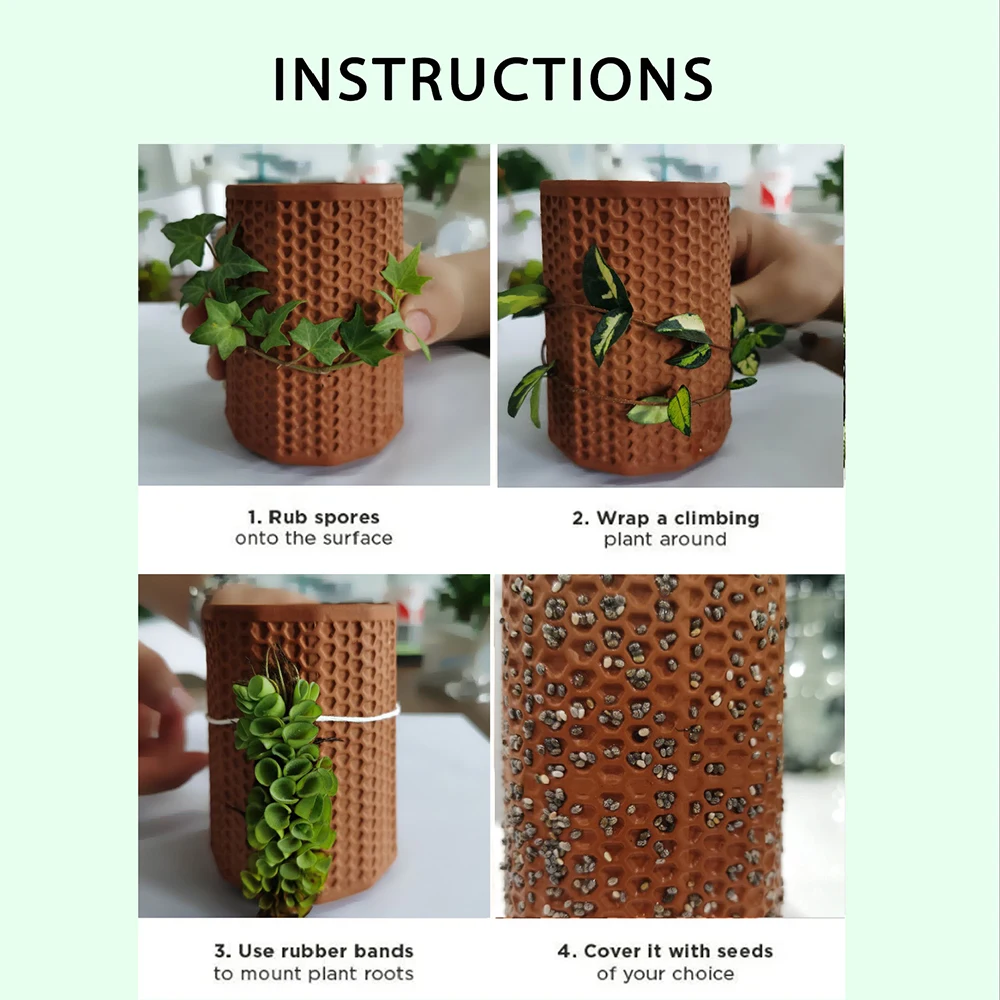 Самостоятельный цветочный горшок с системой полива керамические цветочные