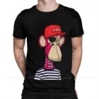 #25 классическая мужская футболка из 100% хлопка с коротким летним рукавом скучающая рубашка для яхты клуба BAYC NFT повседневная женская рубашка для взрослых