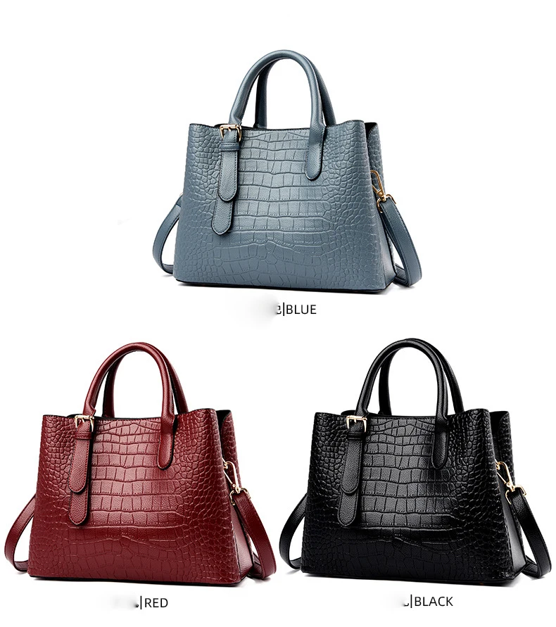 WESTAL Croco дизайнерские женские сумки модные для женщин на плечо большие Сумки из