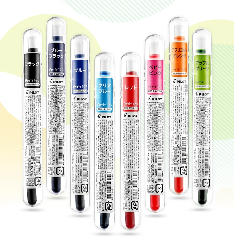 Чернильный картридж для цветной мини перьевой ручки 3/8 лампочек в наличии 3