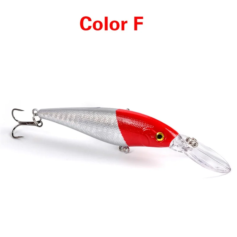 1 шт. черный карповый воблер Minnow для рыбной ловли 11,5 см 10,5 г с крючком 6# искусственная наживка воблер-кранкбейт твёрдая наживка для рыболовной снасти.
