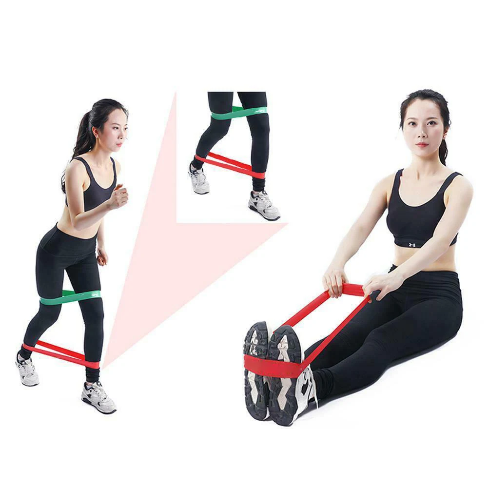 Новинка 6 шт./компл. эластичные ленты Power Heavy Strength Gym Fitness Yoga|Круги для йоги| |