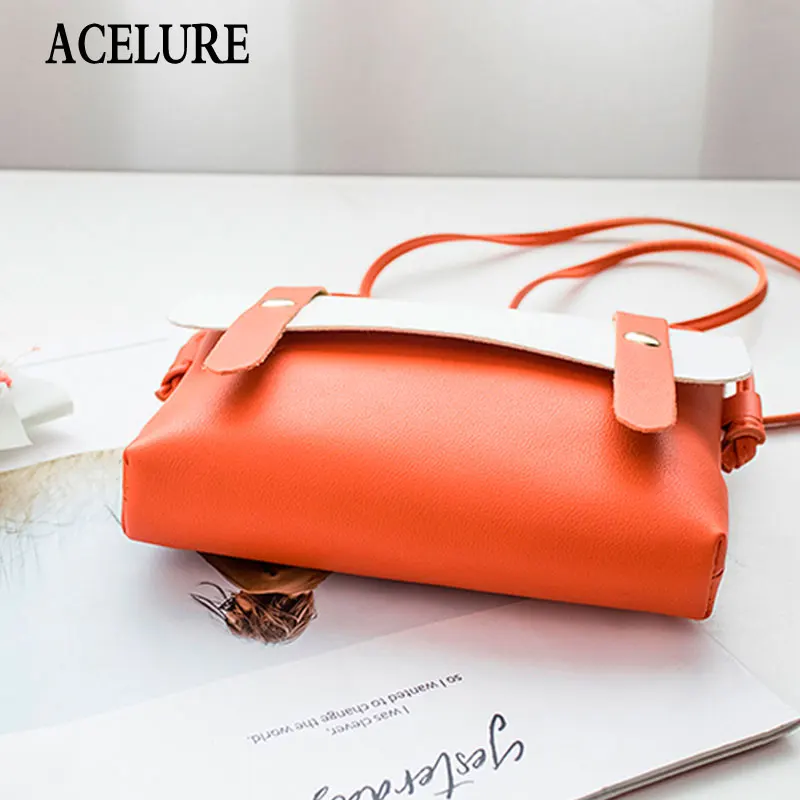 

ACELURE Female Handbags Women Messenger Bags Small PU Leather Crossbody Bags for Women High Quality Shoulder Bags Flap Purse