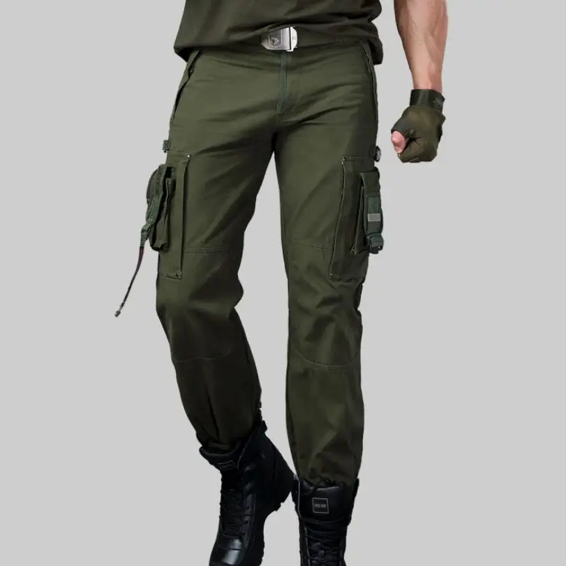

Men Military Pants US Police Combat Tactical Cargo Pants 2020 Army Force Airsoft Multi-pocket Cotton Trousers Man Overalls w795