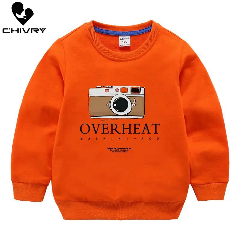 Детская толстовка худи для мальчиков и девочек хлопковый пуловер с принтом