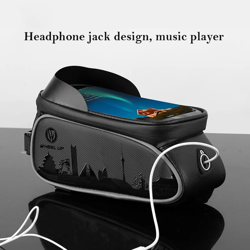 

Bike Bag Front Phone Bicycle Bag For Bicycle Tube Waterproof Touch Screen Saddle Package For 5.8 /6 Bike Accessories
