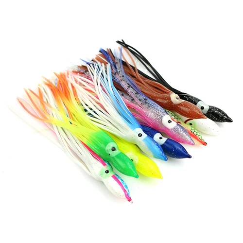 10 шт. воблер Карп Рыбалка мягкие приманки для рыбалки разноцветные Цвет мягкий