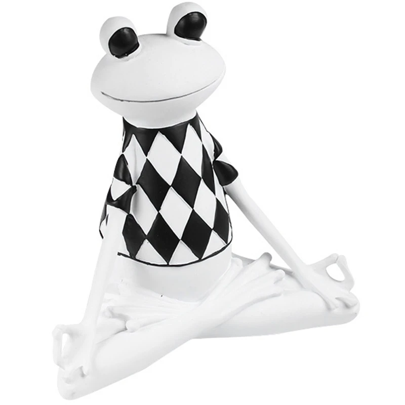 Большая сделка статуэтка лягушки из смолы для йоги скульптура модель орнамента