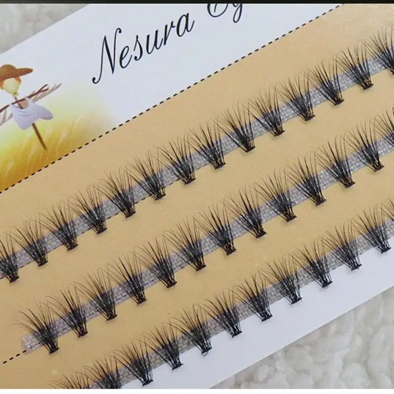 Роскошные ресницы объем Flase вентиляторы инструменты для макияжа высокое