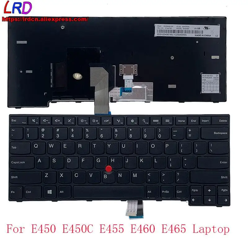 Новая английская клавиатура для ноутбука E430 E435 E445 E450 E450c E455 E460 E460c E465 E470 E470c E475 E550 E555