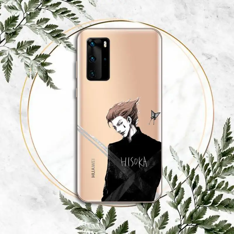 

hunter x hunter Phone Case Transparent for huawei honor P 40 30 20 lite Pro 10 i 8 9 x p smart 2019