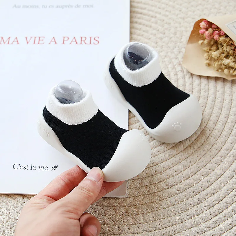 Обувь для малышей с большим носком хлопковая обувь ручной работы животными