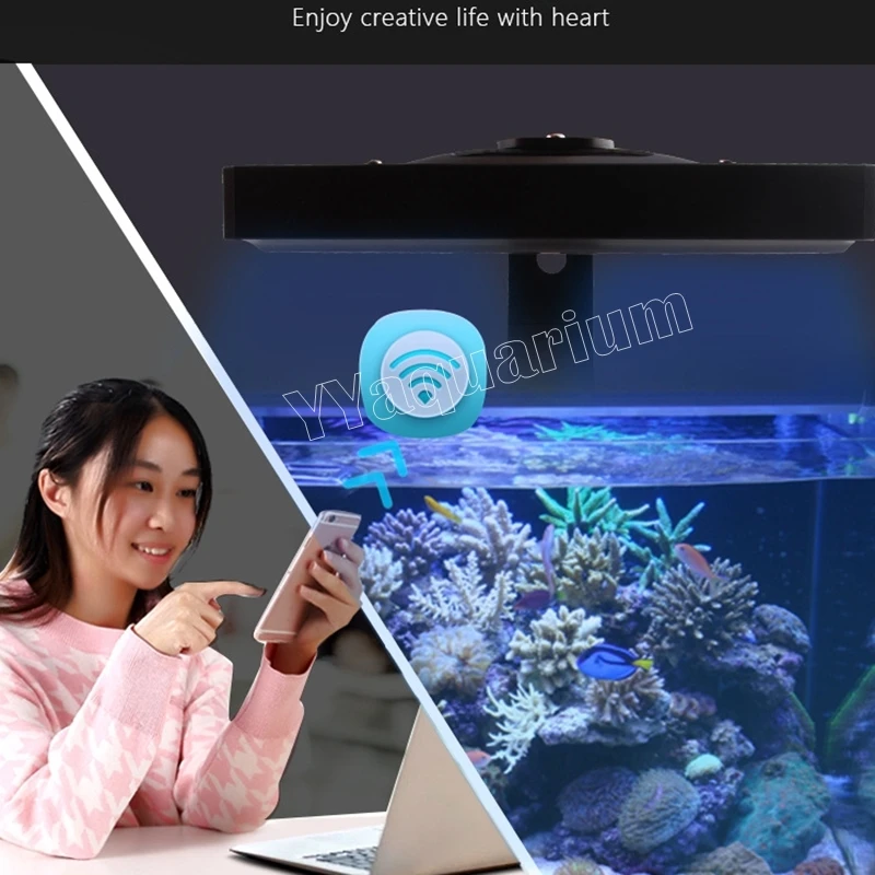 Новый Jebao WI FI светодиодный коралловый светильник морских рифов светодиодные