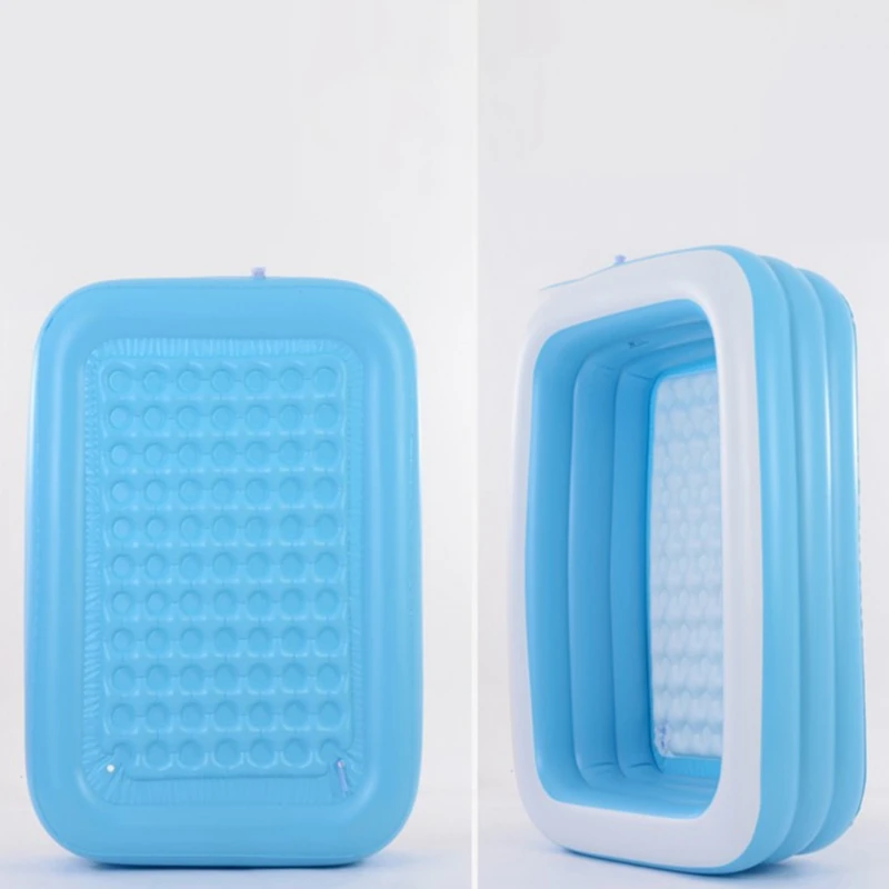 

Family Inflatable Swimming Pool Full-Size Inflatable Lounge Pool Outdoor Indoor Garden Backyard Summer Water Party