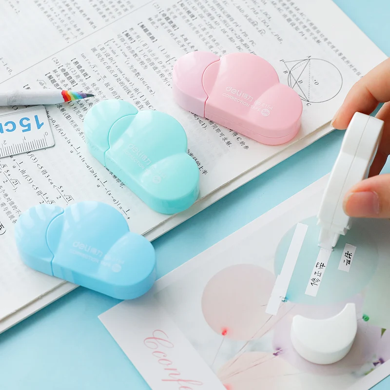 1 шт. Kawaii облако Корректирующая лента с кавайным рисунком корректор для детей