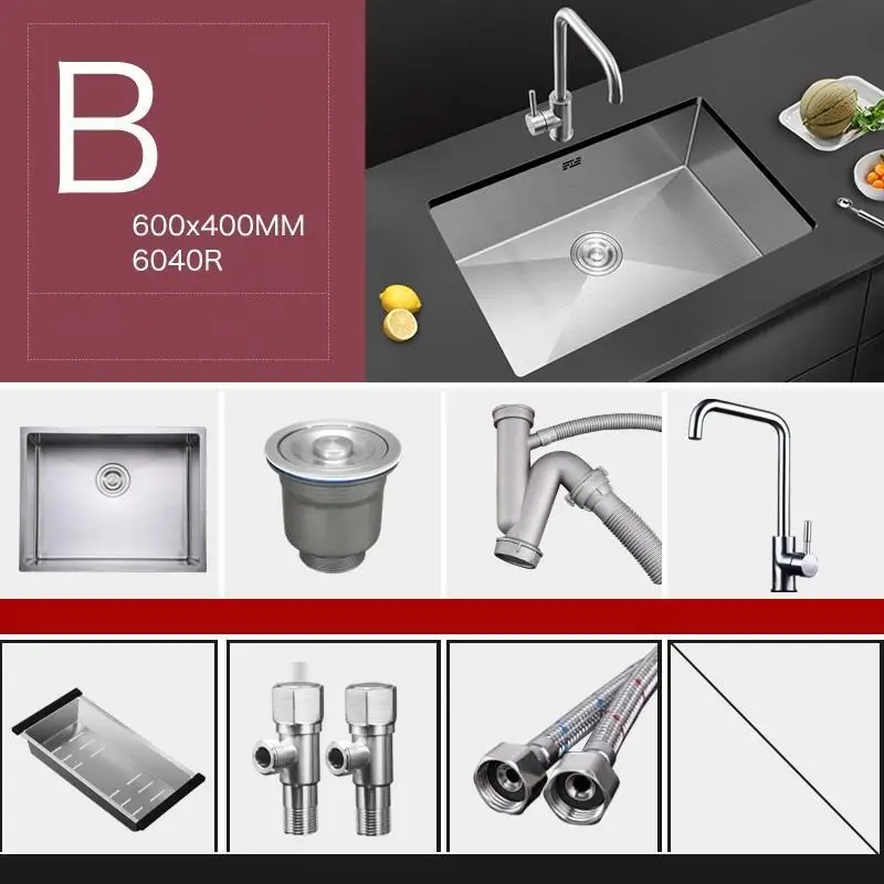 Встроенная Lavandino Banheiro Evier Acero Inox Portatil Lavello Cucina кухня Cuba Pia Cozinha Fregadero De Cocina раковина для мытья посуды - Цвет: Number 11