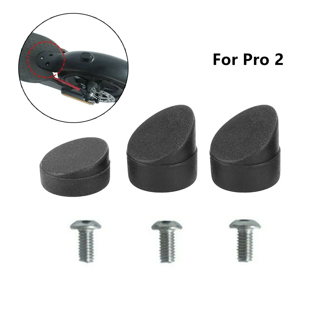 

1Set Mudguard Guard Screws Cases Screws Accessory Back Cover Mudguard Rear Pratical electric scooter fender screw plug +3 screws