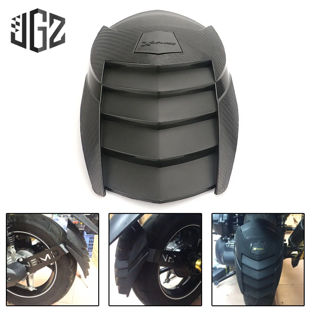 

Motorcycle ABS Plastic Rear Mudguard Fender Wheel Tire Splash Cover For YAMAHA AEROX NVX155 R25 R3 KAWASAKI NINJA 300 Z650 Z1000