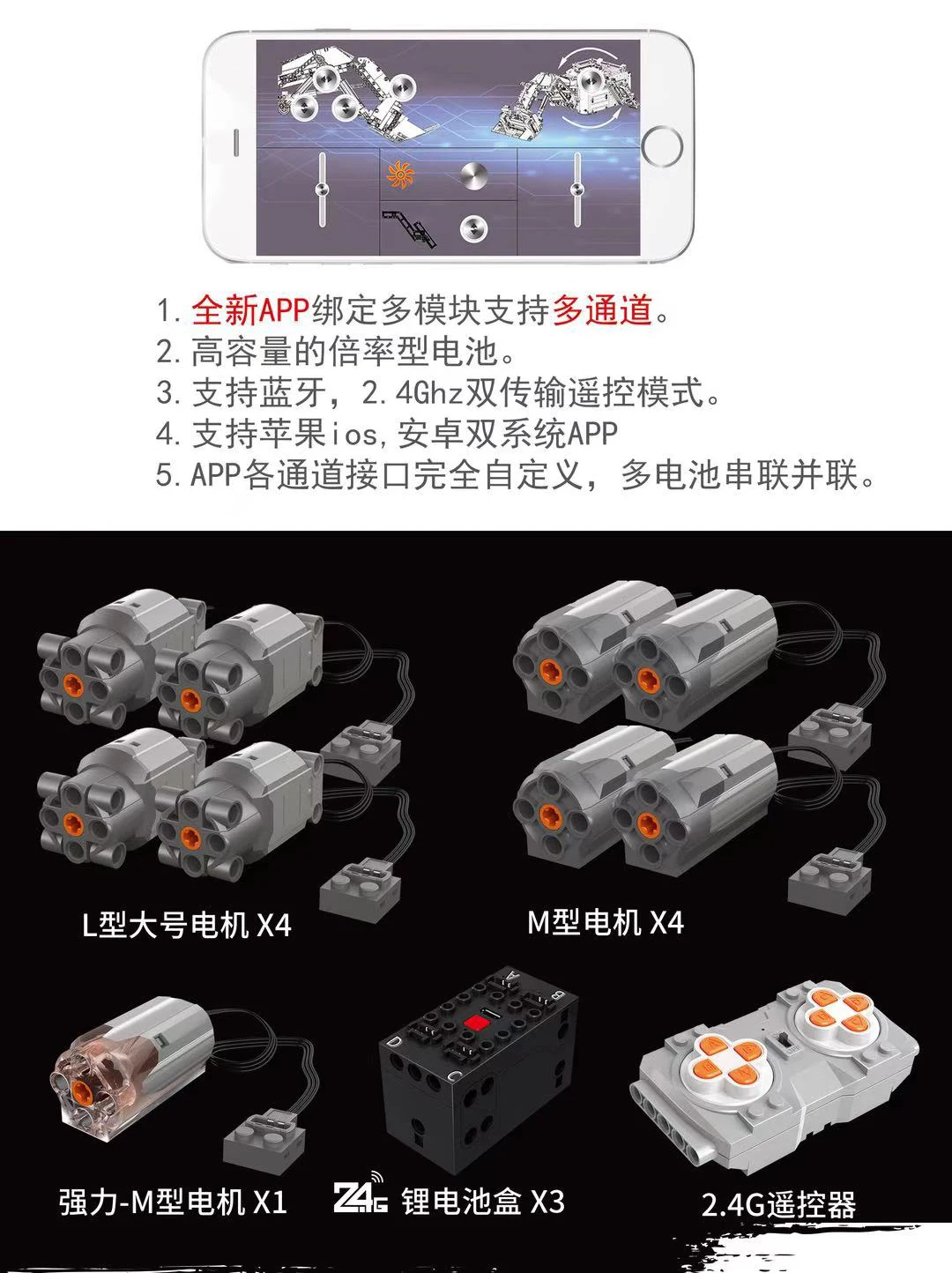 Technic Car Toys совместимые с Lepined 42100 кирпичи Liebherrs R 9800 двигатель экскаватор кран