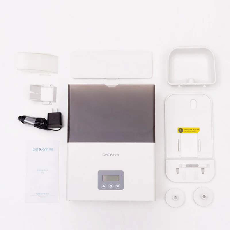 Умная автоматическая кормушка для собак и кошек с цифровым дисплеем