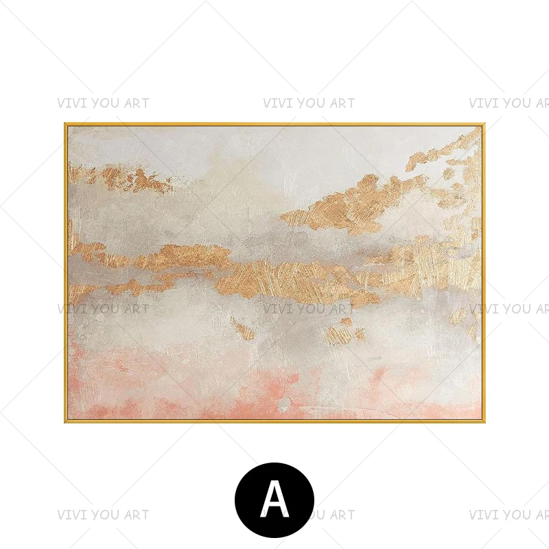 

New Hand Painted Dream Gray Yellow Blue Green Abstract Oil Painting Canvas Art Home Decor Wall Pictures Modern No Frame Picture