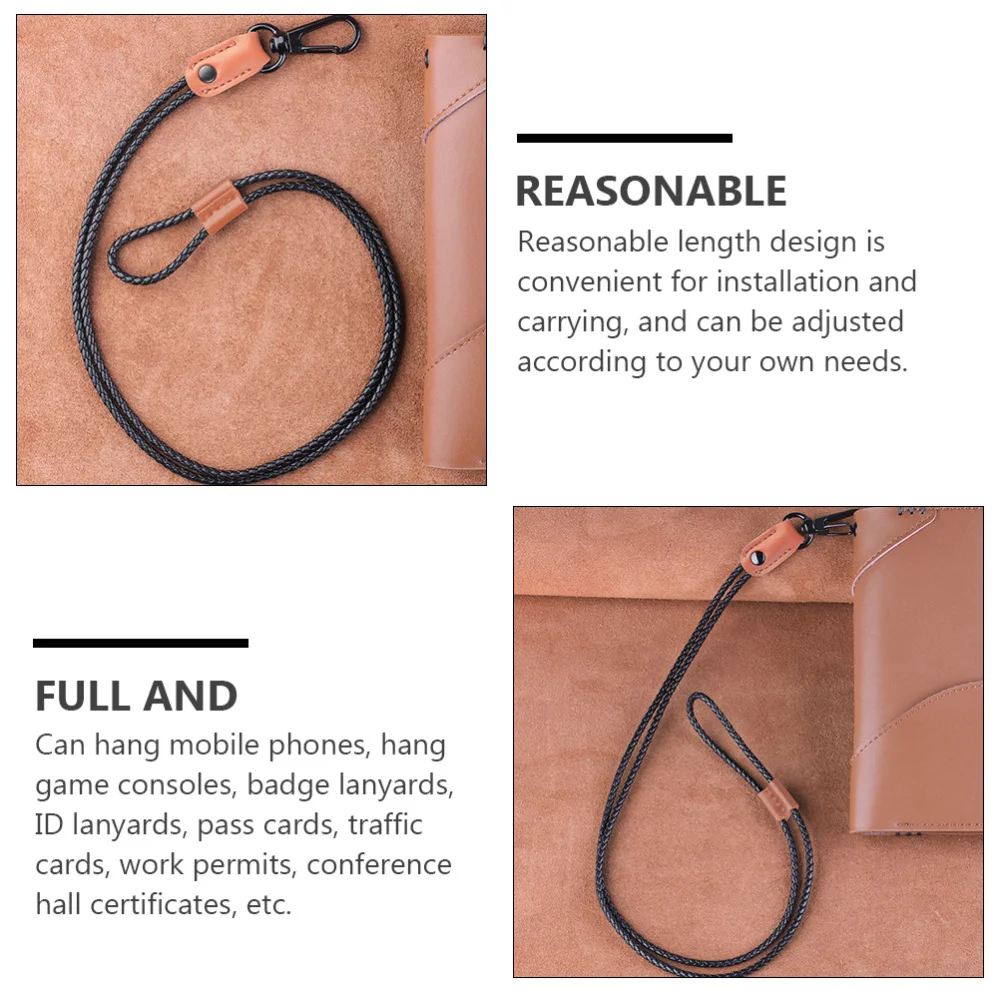 

1pc Mobile Phone Lanyard ID Cards Neck Hanging Key Chain Lanyard Strap