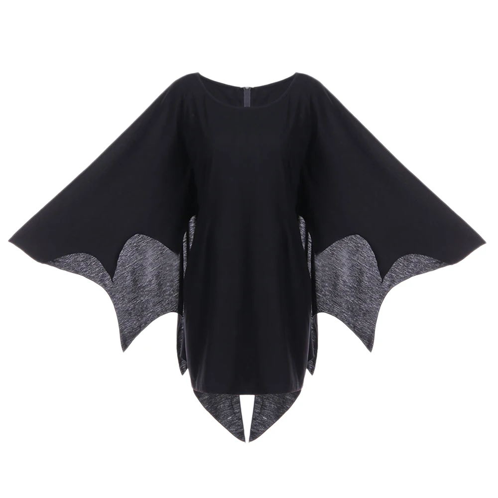 

ROSEGAL Halloween Bat Wings Plus Size Tunic Dress Costume Dress Casual Mini Dress Bating Sleeve Dresses Dolman Sleeve Dress