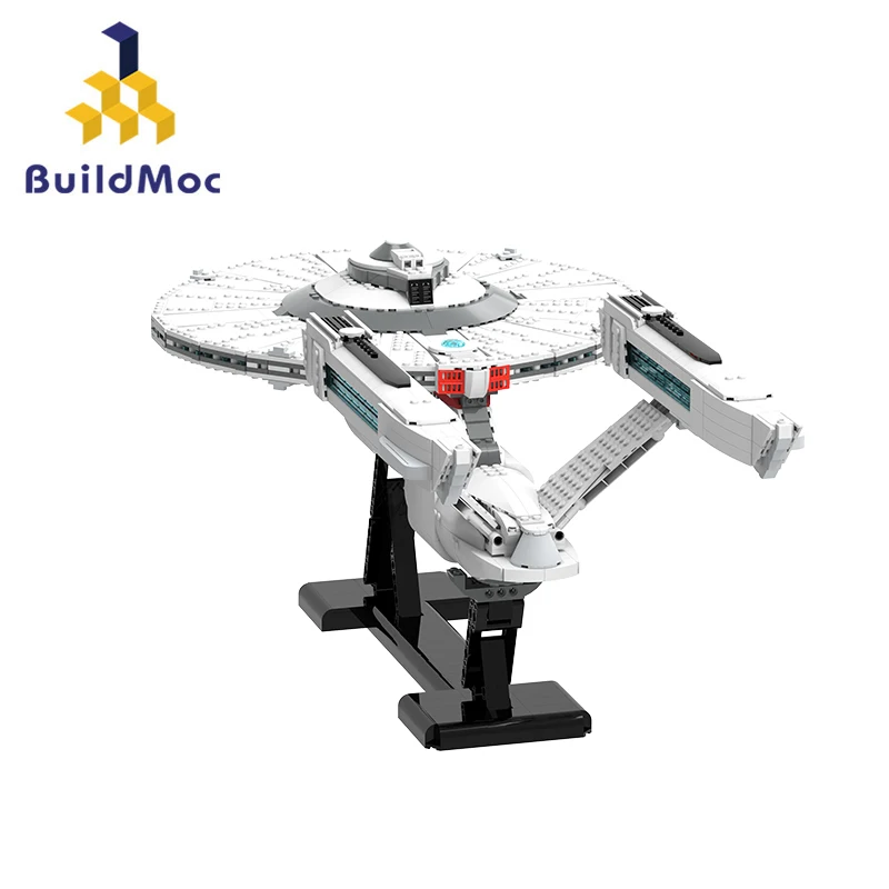 Buildmoc-nave espacial Star Treks, 2830 piezas, empresa NCC-1701-A, crucero pesado, juguetes de bloques de construcción, regalo para niños