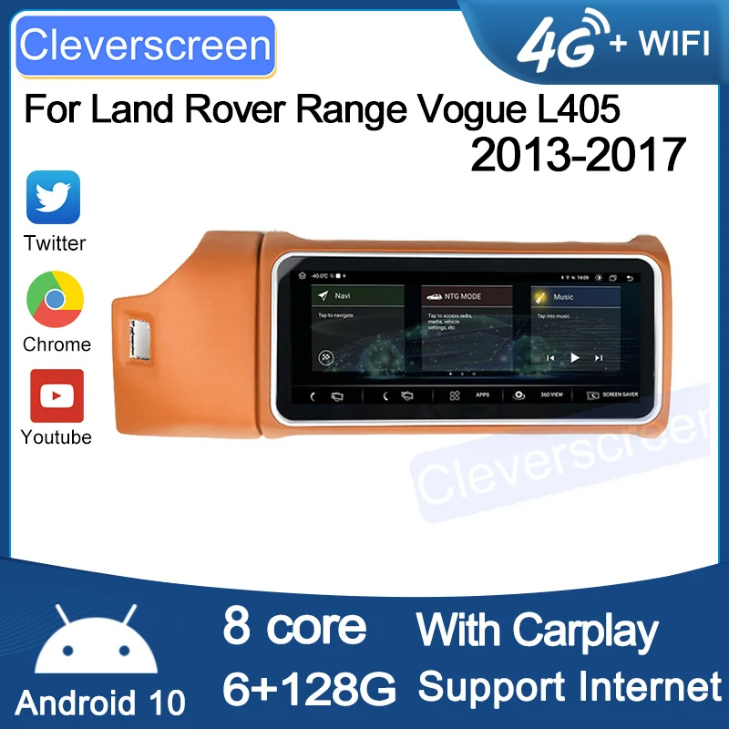 6 + 128G откидной экран Android 10 0 для Land Rover Range Vogue L405 2013-2017 автомобильное радио Carplay