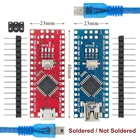 1 шт. Nano V3.0 Nano V3 не спаянный с usb-кабелем контроллер совместим с arduino nano CH340 usb Драйвер Синийчерныйкрасный