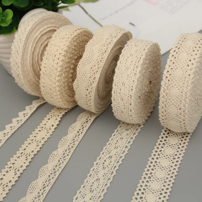 5/10 Yards A Roll Cotton Thread Sofa Cushion Summer Quilt Cotton Edge Home Textile Clothing DIY Accessories Lace Belt