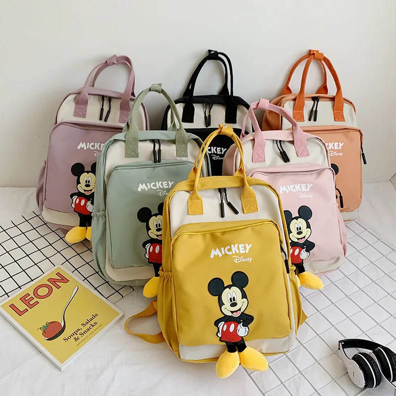 

New2021 Disney's new shoulder bag for female junior high school students, small fresh girls and multi-purpose handbags