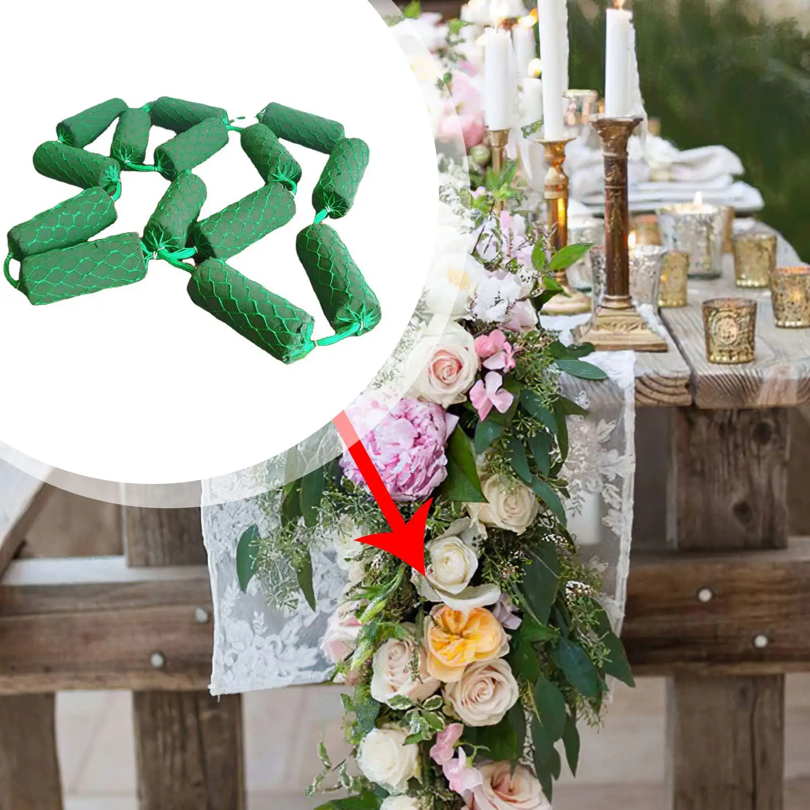 14 шт. набор для упаковки цветов из Искусственные цветы пены сетки - купить по