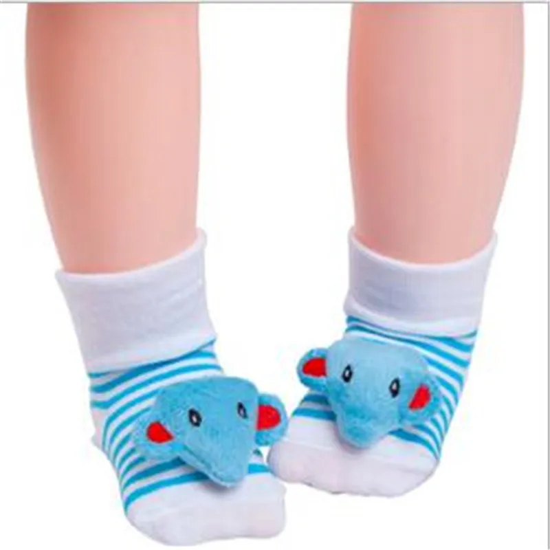 Новинка 2021 Нескользящие Детские носки модные теплые на весну осень и зиму для