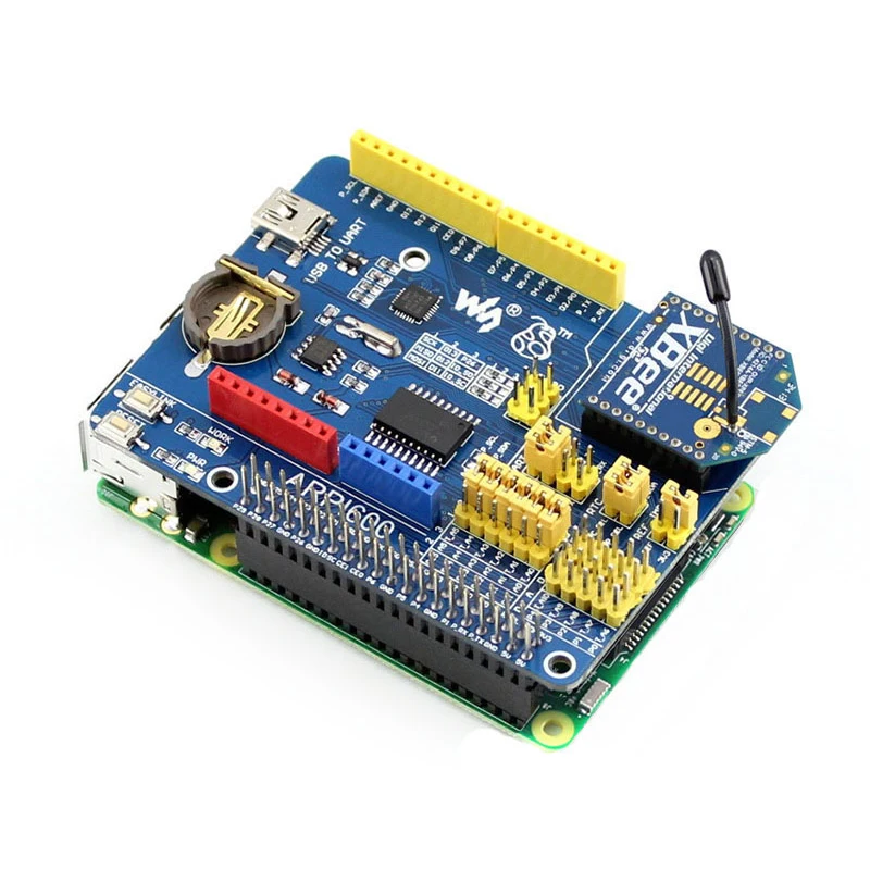 

ARPI600 Raspberry Pi compatible Arduino Adapter Board for XBee Modules Raspberry Pi 4 3B Control Shield Connector USB TO UART