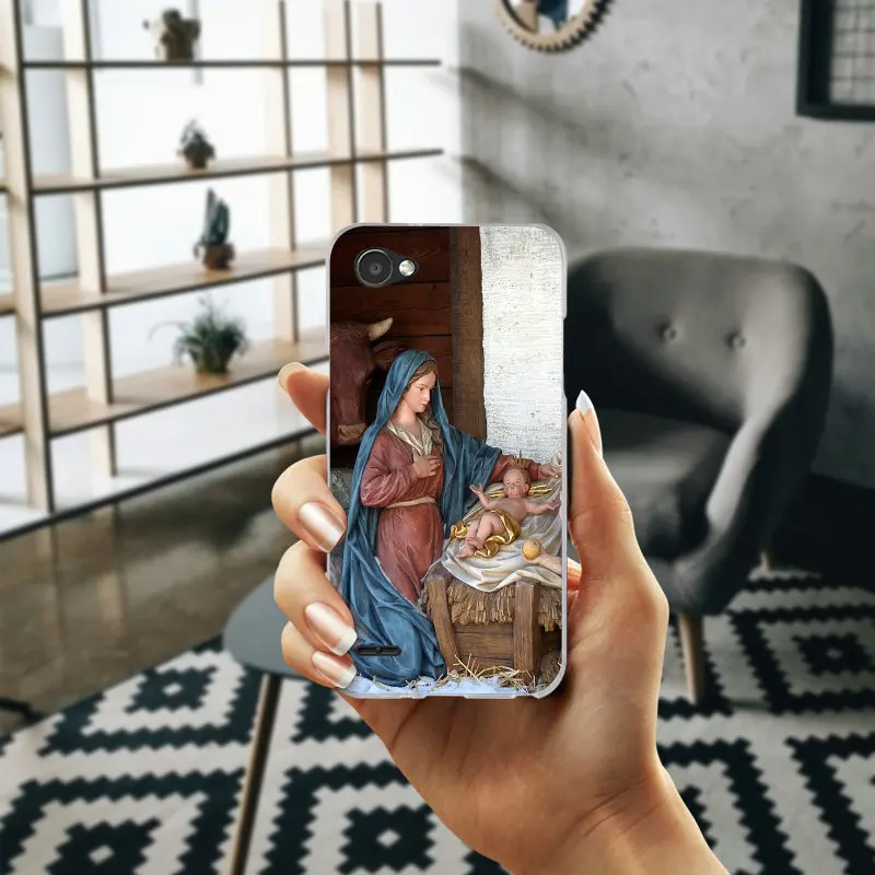 Soft TPU Phone Cases Cover for LG G2 G3 Mini G4 G5 G6 K4 K7 K8 K10 2017 V10 V20 V30 Nexus 5X Shell Christian Christmas Nativity | Мобильные