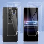 Для Sony Xperia Pro-I Pro i прозрачная ТПУматовая Гидрогелевая Защитная пленка с полным покрытием и защитой от отпечатков пальцев (не стекло)