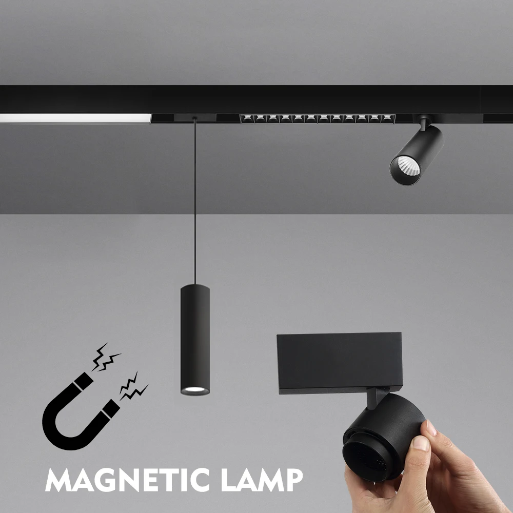 

Zerouno led track light Magnetic light modern indoor tracking lamp bulbs no main lamp design for home hotel office display