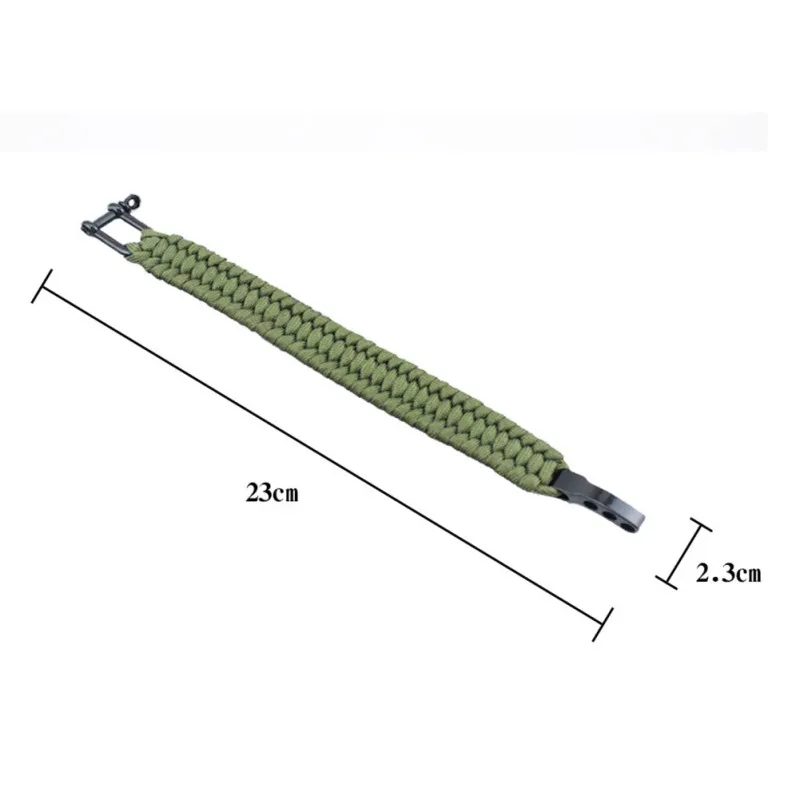 Кемпинговая веревка paracord походные Тактические выживания плетеное оборудование для кемпинга спасательный Зонт веревка плетеные браслеты парашютный шнур
