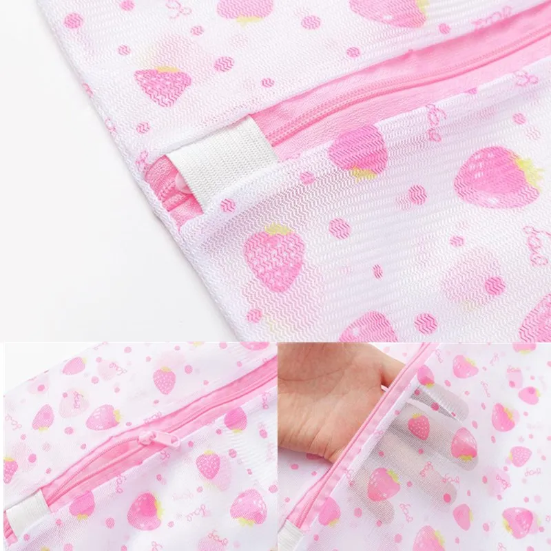 

Household Printing Nylon Fine Mesh Underwear Laundry Bag Machine Washing Personal Care Tools