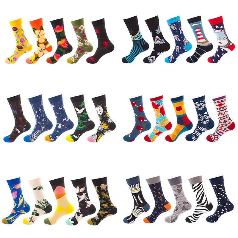 Красочные черепа Длинные трубки повседневные женские печатные горячая