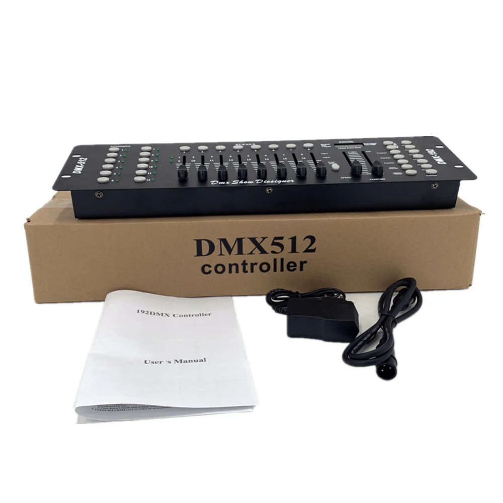 Iluminação de Palco para Led Movendo a Cabeça Controlador Equipamento 512 Console Par Holofotes Dvc4 Gzm Controlle Virtual 192 Dmx dj
