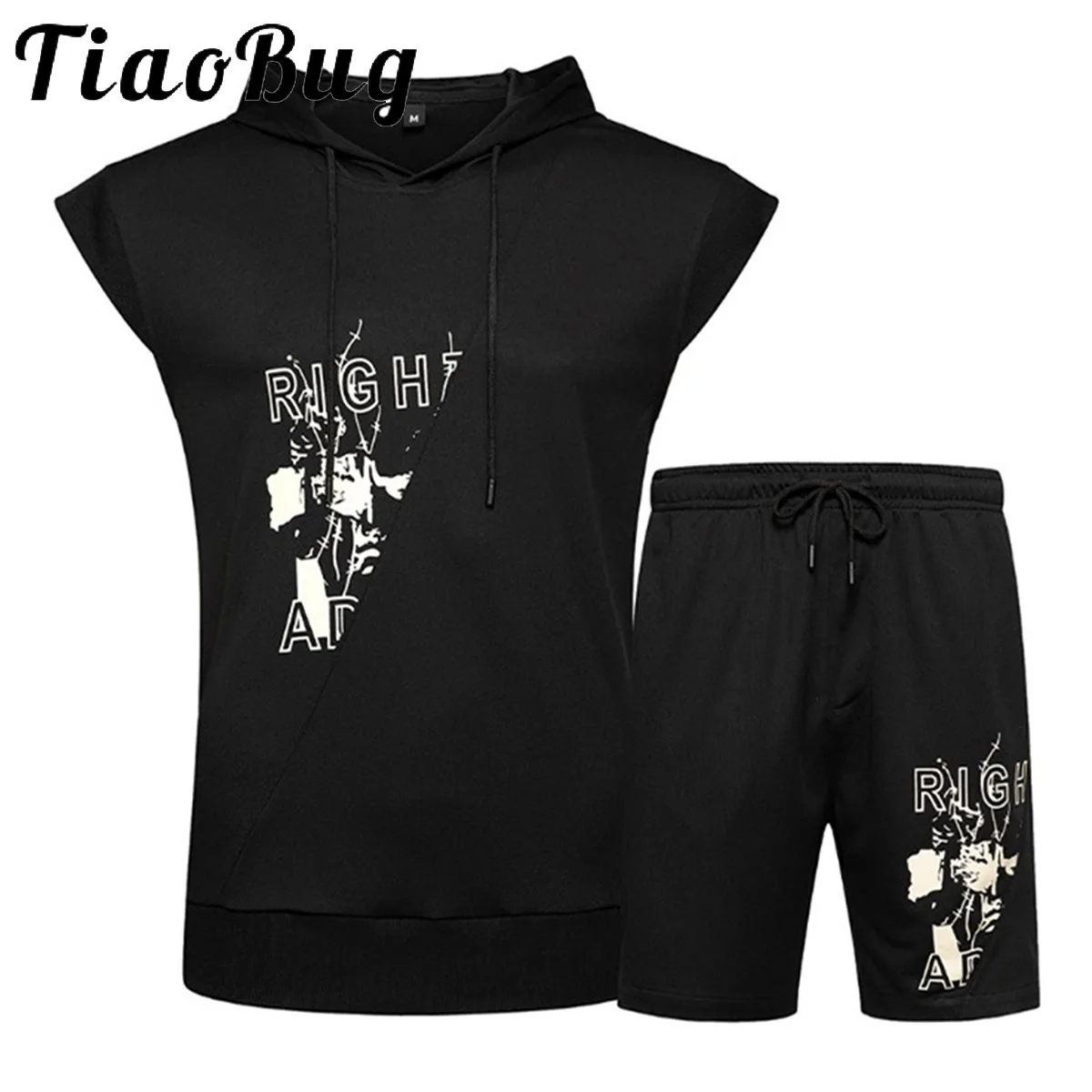 

Men Tracksuit Summer Casual Clothes Sportswear Two Piece Set Hoodie T Shirts Shorts Male Sweatsuit Sports Suits Chic Streerwear