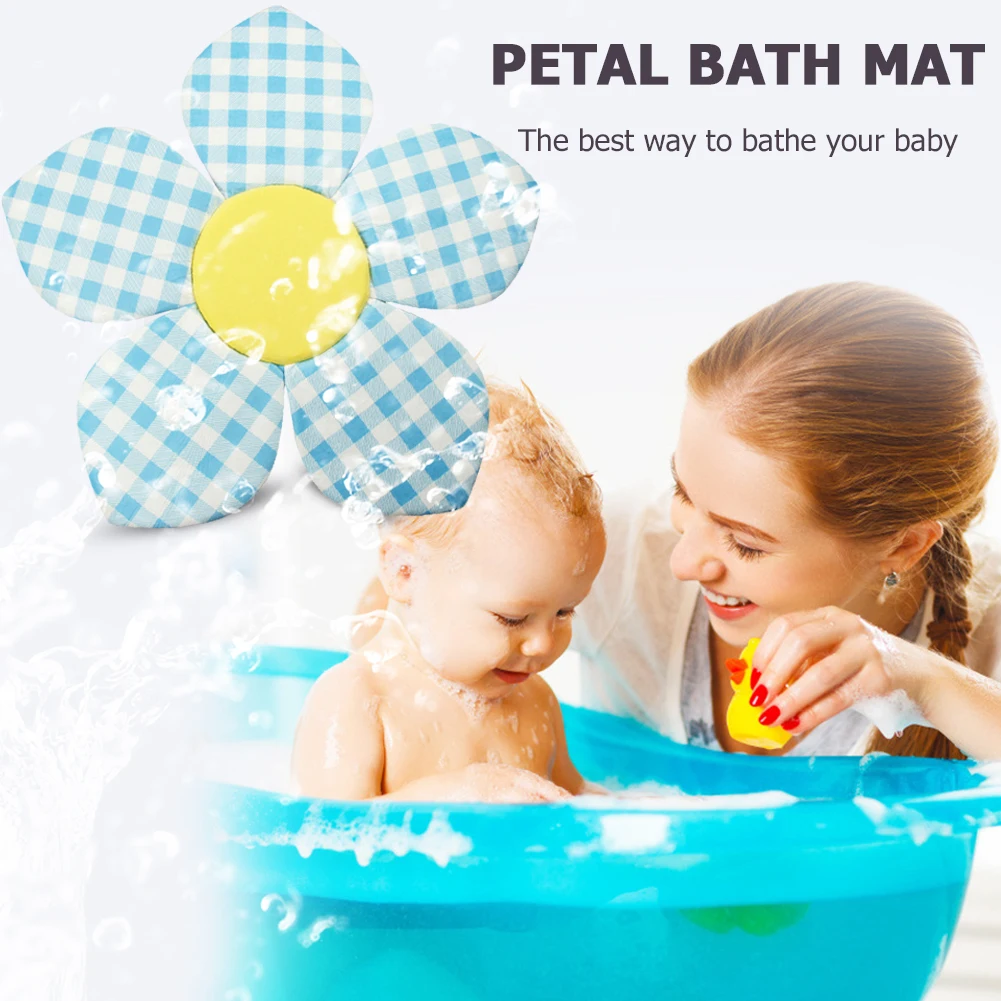 

Коврик для ванны с цветущими цветами, Детская фотография, подушка для новорожденных, аксессуары для ванны для новорожденных, складной цвето...