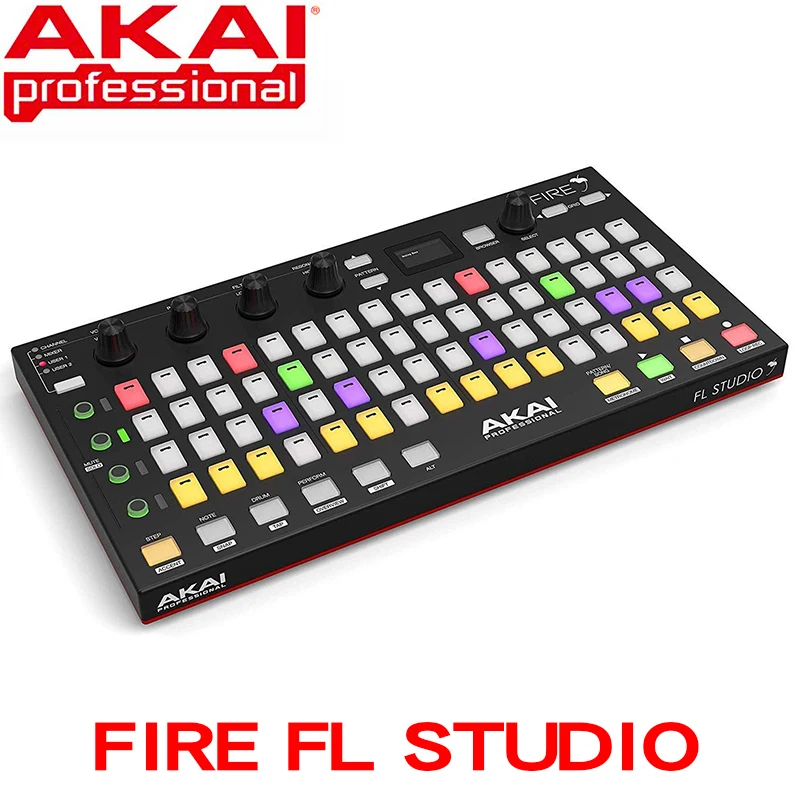 Профессиональный контроллер Akai fire FL Studio performance controller 4x16 скоростная