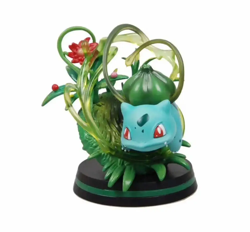 Charmander Bulbasaur Сквиртл экшн-игрушка Фигурки Игрушка модель Покемон коллекция для детей подарок - Цвет: Черный