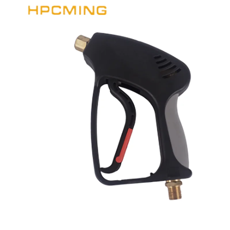 

2021 High Pressure Washer Gun Screw/quick Connect Long Metal Attachable Gun Max 40l/min Professional gun