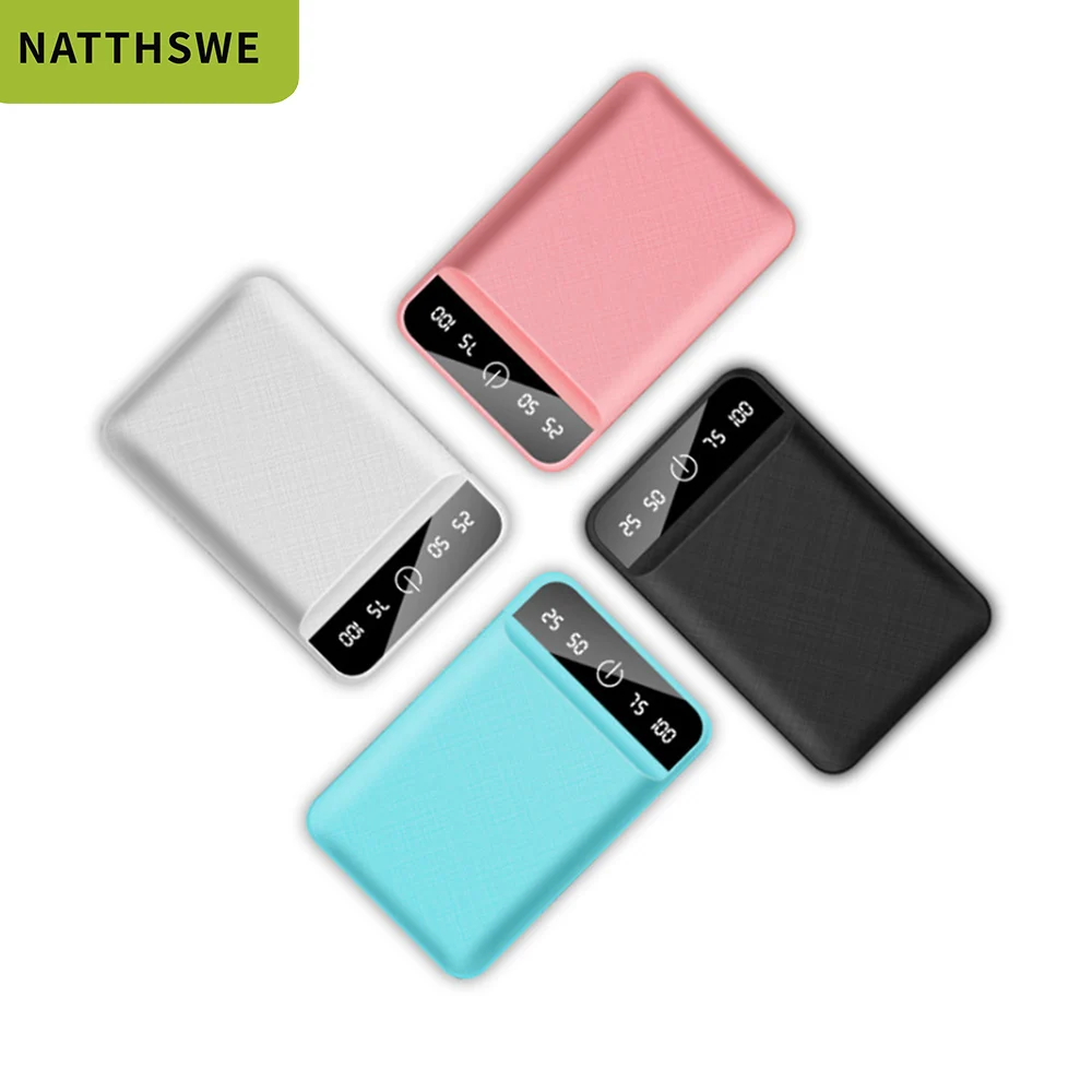 NATTHSWE внешний аккумулятор 30000 мАч для Xiaomi Mi 2 USB портативное зарядное устройство