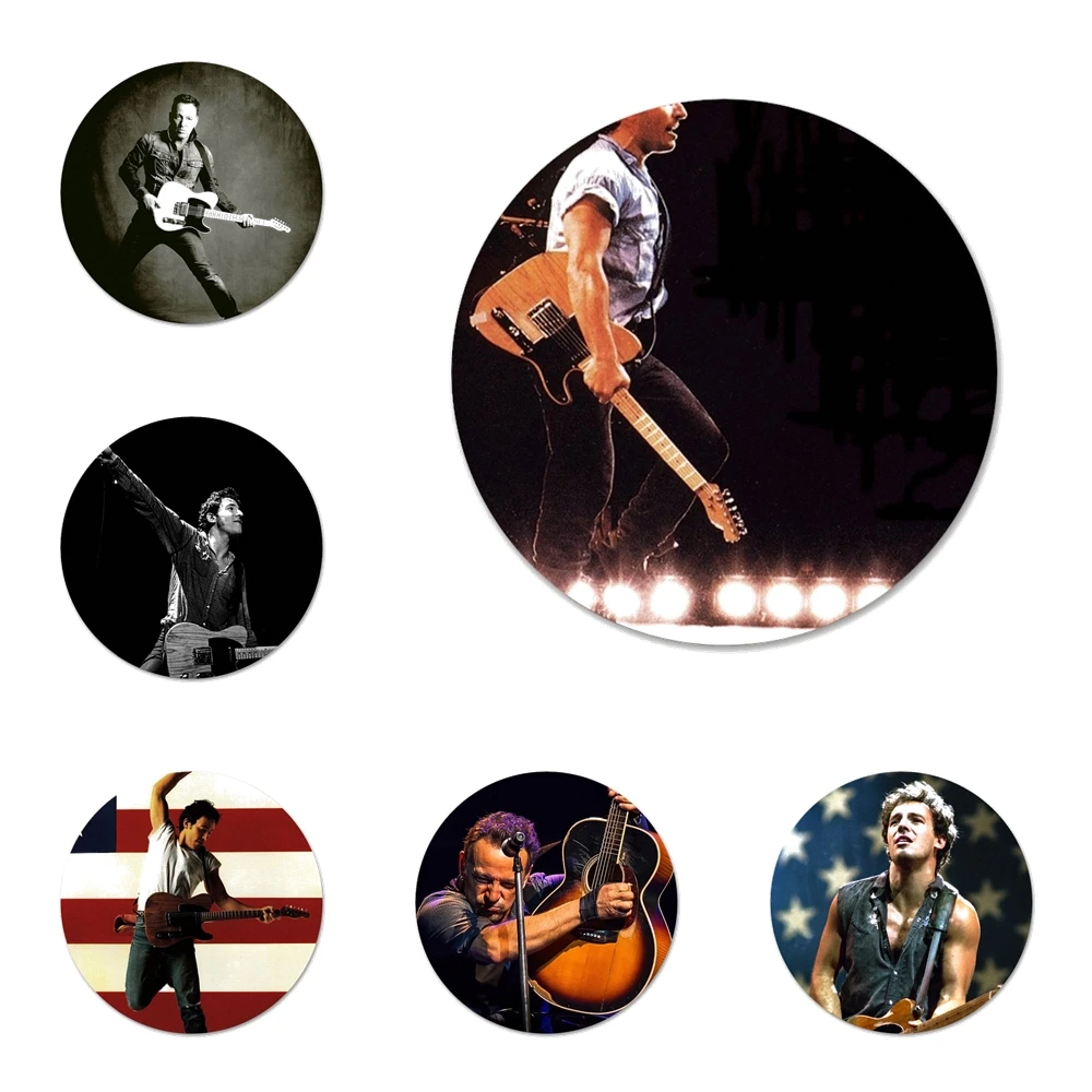 58 мм, Брюс прунстин, молния, дорога, кухня, домашний декор, холодильник, магнитные наклейки, Открыватель для пива, колы